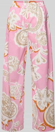 Emily van den Bergh Hose mit elastischem Bund in Pink, Gr&ouml;&szlig;e 36