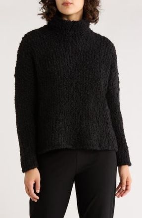 Eileen Fisher Turtleneck Sweater in Black at Nordstrom Rack, Size X-Small