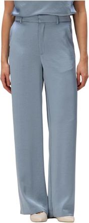 Notre-V Broeken, Dames, Blauw, 2Xl, Polyester, Nv-Hella Wijde Broek