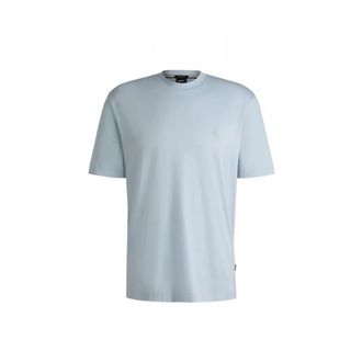HUGO BOSS Hombre, Camisetas, Azul, Talla: L