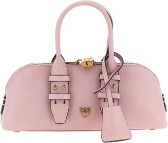 Pinko Borsa a mano Love Birds in pelle - Rosa