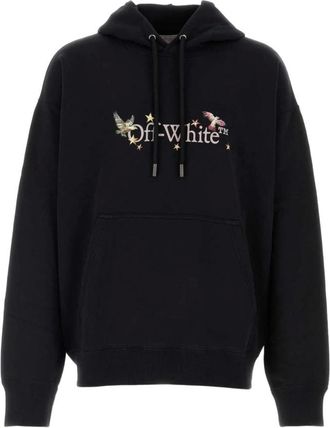 Off-white Hoodies & sweatvesten, Heren, Zwart, L, Katoen, Dream Arrow Skate Hoodie