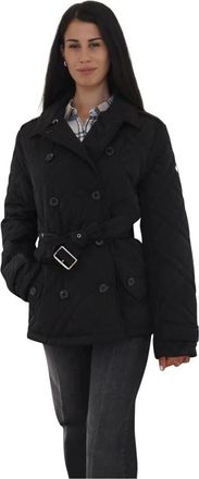 Ralph Lauren Zwarte gewatteerde winterjas - Dames - Winterjassen - Zwart - XL - Jassen