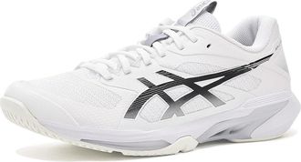 Asics Solution Speed FF 4 Mens Tennis Shoes White/Black : 11.5 D - Medium, Synthetic