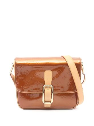 Louis Vuitton 2000 Monogram Vernis Christie GM crossbody bag - Brown