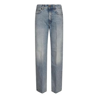 Haikure Straight Jeans, female, Blue, Size: W28 Winny Straight Jeans