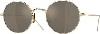 Oliver Peoples OV1293ST G. Ponti-3 503539 Mens Sunglasses Gold Size 48