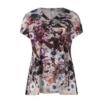 Plus Basics Dames, Tops, Veelkleurig, Maat: 3XL