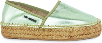 Love Moschino Espadrilles - Dames - Espadrilles - Blauw - 40 EU - Schoenen