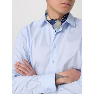 Etro Mens Blue Silk Foulard Accessory