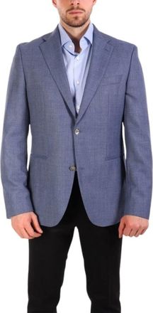 HUGO BOSS Blazer - Heren - Blazers - Blauw - 2XL - Jassen