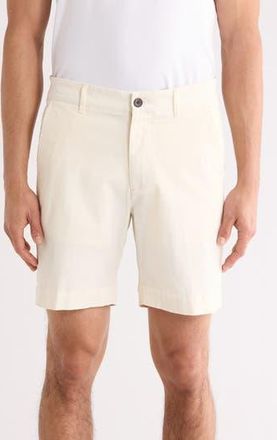 Vintage 1946 Garment Dyed Flat Front Shorts in Ecru at Nordstrom Rack, Size 36