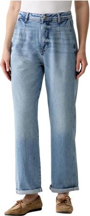 Mos Mosh Sandie Ray Jeans - Dames - Regular Fit Jeans - Blauw - W29 L30 - Katoen - Jeans