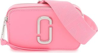 Marc Jacobs The Snapshot Shoulder Bag In Rose-pink Leather