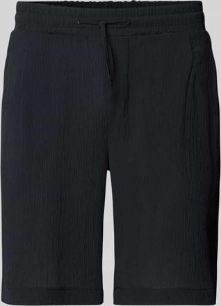 Lindbergh Lindbergh Relaxed Fit Shorts mit elastischem Bund in Black, Gr&ouml;&szlig;e XXXL