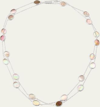 Ippolita Sterling Silver Polished Rock Candy Long Confetti Necklace