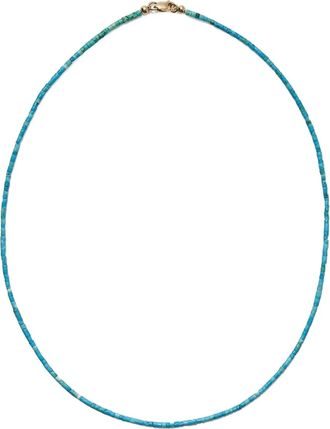 Lizzie Fortunato turquoise beaded necklace - women - 14kt Yellow Gold/Turquoise - One Size