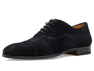 Magnanni Weiss Mens Dress Flat Shoes Black Suede : 11.5 M