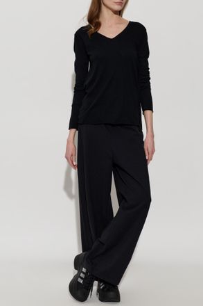 American Vintage Long Sleeve Top, Womens, Black