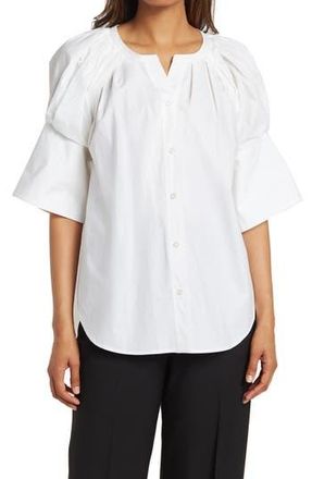 A.L.C. Chloe Puff Sleeve Top in White at Nordstrom Rack, Size 10