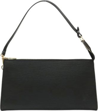 Louis Vuitton Pre-owned Shoulder Bags, female, Black, Size: ONE SIZE Pre-owned Vintage Shoulder Bag