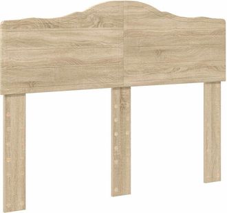 vidaXL Cabecero Roble Sonoma 135 Cm Madera Contrachapada Vidaxl
