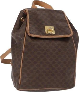 Celine Pre-owned Plastic Tas - Dames - Vintage Rugzakken - Bruin - ONE Size - Vintage
