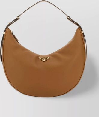 Prada na leather shoulder bag