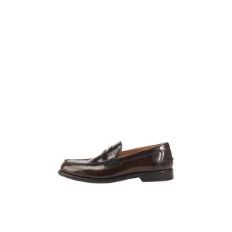 Vagabond Mocas&iacute;n Penny rojo en cuero pulido - Shoes - Hombre - Marr&oacute;n - 43 EU