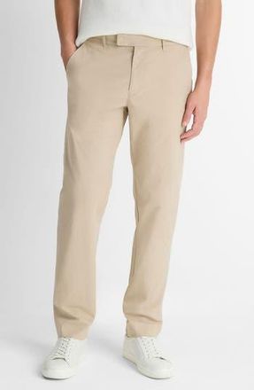 Vince Flat Front Stretch Cotton Chinos in Cahuenga Khaki at Nordstrom Rack, Size 38