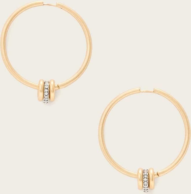 Selene Bolt Hoop Earrings