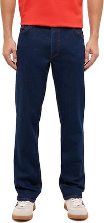 Mustang 5-Pocket-Jeans MUSTANG Tramper Straight, Herren, Gr. 32, L&auml;nge 34, super schwarz, Denim/Jeans, Obermaterial: 99% Baumwolle, 1% Elasthan, straight fit 