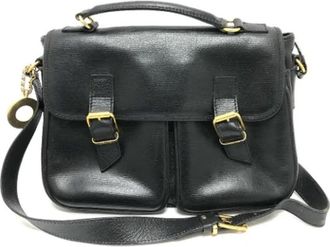 Celine Pre-owned Leather celine-bags - Dames - Vintage Schoudertas - Zwart - ONE Size - Vintage