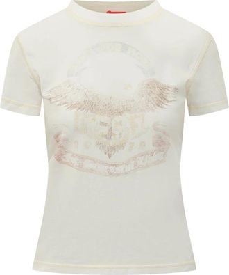 Diesel Mujer, Camisetas, Blanco, Talla: S