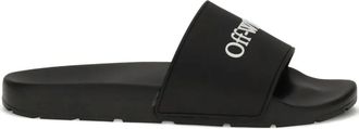 Off-white Bookish logo-embellished slides - men - Polyethylene vinyl acetate (PEVA)/Thermoplastic Polyurethane (TPU)/Thermoplastic Polyurethane (