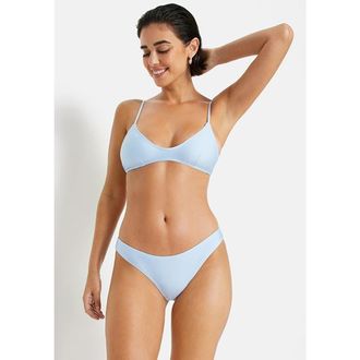Lascana Womens Shimmer Cheeky Bikini Bottom in Light Blue at Nordstrom, Size 6
