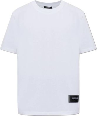 Balmain T-shirt Two-Pack - Heren - T-shirts - Wit - L - Katoen - Tops