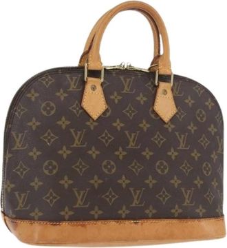 Louis Vuitton Pre-owned Handbags, female, Brown, Size: ONE SIZE Pre-owned Alma PM Hand Bag
