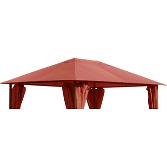 Quick-Star Quick-star - Ersatzdach F&uuml;r Garten Pavillon 3x4m Rotorangec Pavillondach Ersatzbezug