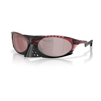 Oakley Plantaris Zonnebril - Heren - Accessoires - Rood - Maat: 63 MM