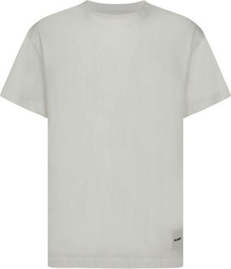 Jil Sander Korte Mouwen Crew Neck T-shirt