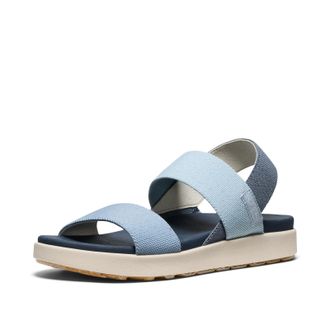 Keen Womens Elle Backstrap Slingback Sandals, Faded Denim Skyway, 3 UK