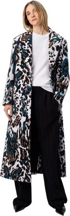 Missoni Long Single-breasted Coat With Animalier Pattern in Multicoloured at Nordstrom, Size 38 It