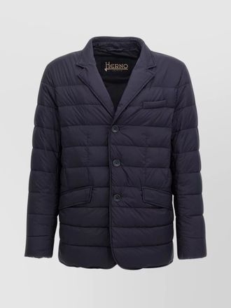 Herno blazer featuring harness insert