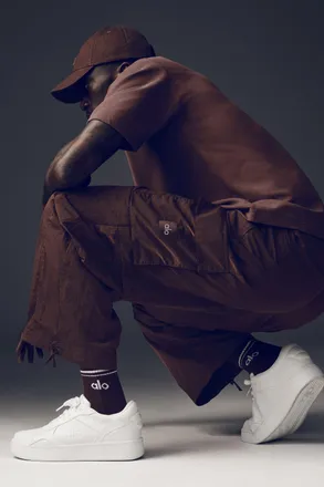 Alo Recovery Mode Sneaker in Natural White, Size: 15M/16.5W