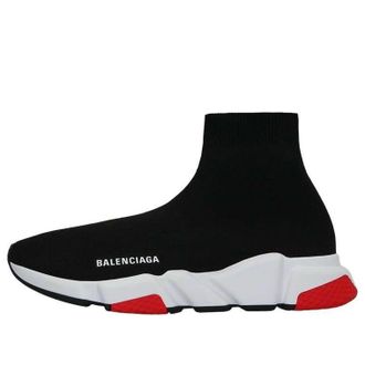 Balenciaga Speed Sneaker Black Red 587286W17211019
