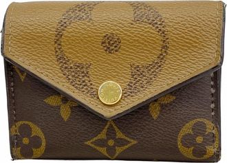 Louis Vuitton Brown Wallet (Tri-Fold) (Pre-Owned)