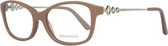 Emilio Pucci Brown Metal Glasses Womens (Frames)