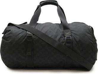 Louis Vuitton unisex, Pre-owned, Zwart, Maat: ONE Size Nylon