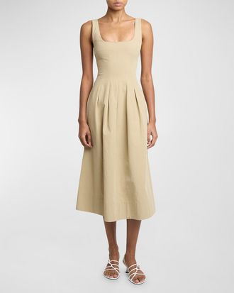 Proenza Schouler Shelby A-Line Midi Dress